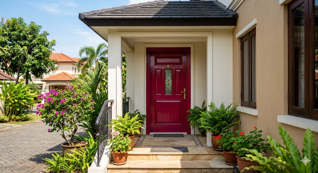 Tren Warna Pintu Rumah 2026, Sentuhan Berani dan Elegan