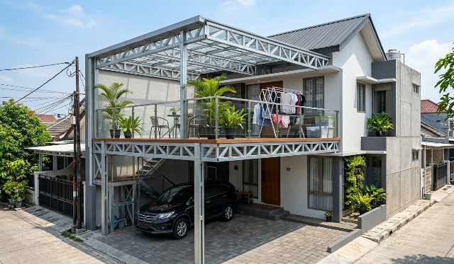 Lagi Tren, Ini Desain Kanopi Baja Ringan Favorit