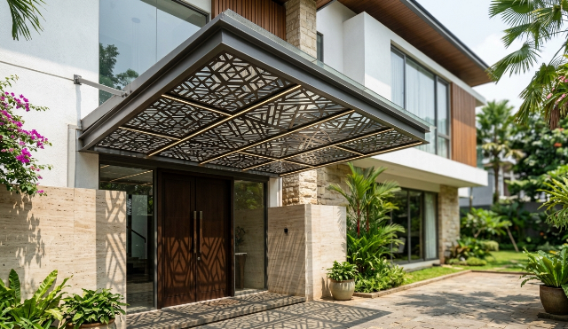 Kanopi Minimalis Mewah, Sentuhan Elegan untuk Hunian Modern