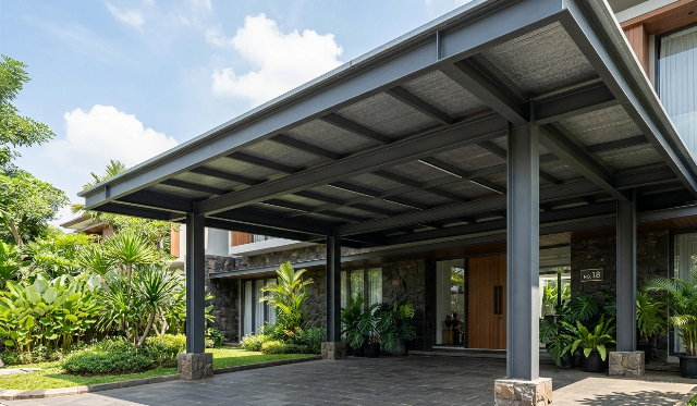 Kanopi Minimalis Mewah, Sentuhan Elegan untuk Hunian Modern