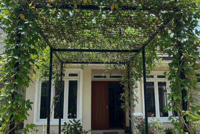 Inspirasi Kanopi Tanaman Rambat untuk Rumah Tropis