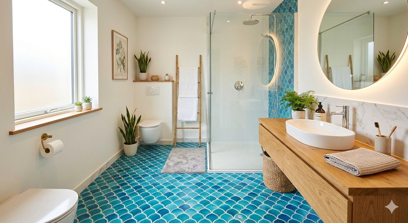 5 Motif Keramik Kamar Mandi Modern untuk Rumah Minimalis
