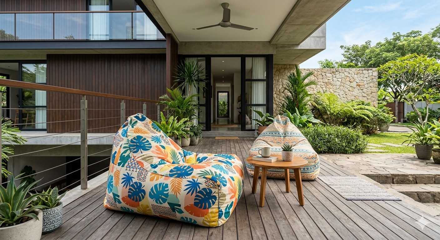 5 Inspirasi Kursi Santai Teras agar Rumah Terlihat Estetis