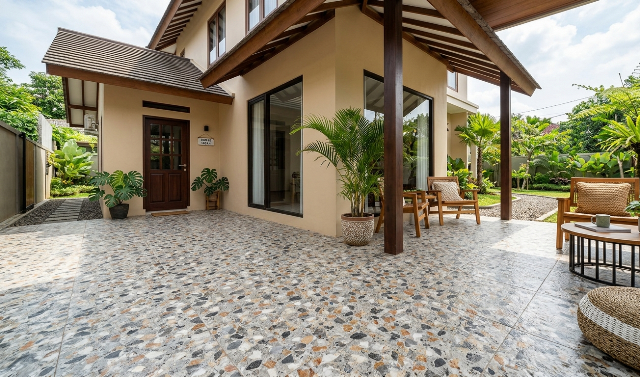 5 Keramik Teras Rumah yang Aman saat Musim Hujan