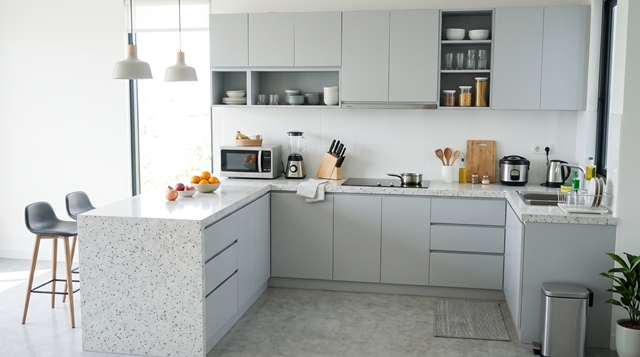 Model Meja Dapur Granit
