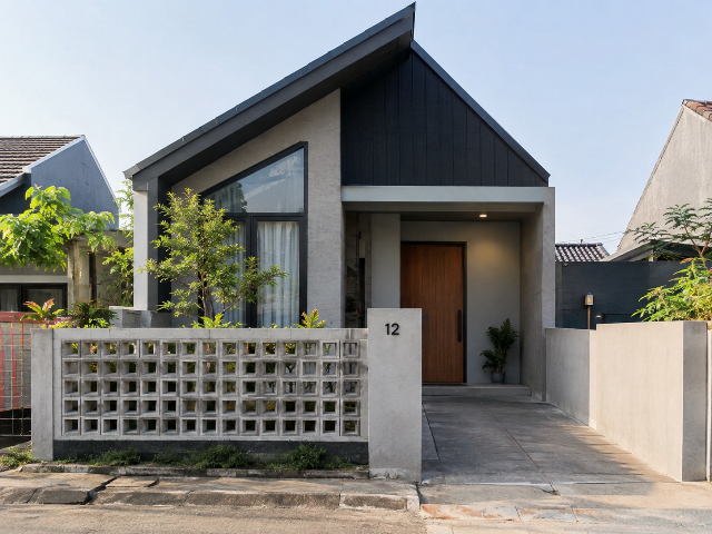 Model Rumah Kecil Kontemporer