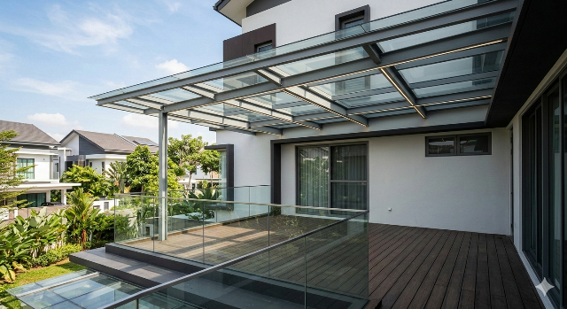 Inspirasi Atap Teras Baja Ringan Minimalis Modern