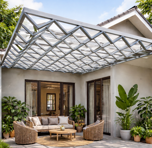 Inspirasi Atap Teras Baja Ringan Minimalis Modern