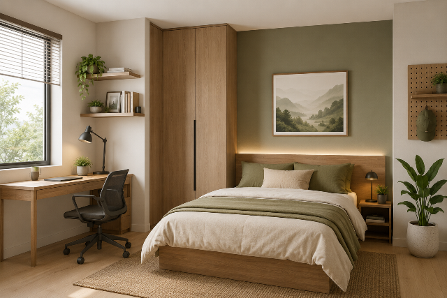 Desain Kamar Minimalis Cowok dengan Nuansa Simpel dan Elegan