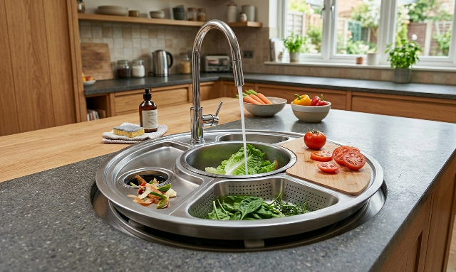 5 Desain Wastafel Dapur Kekinian, Praktis dan Elegan