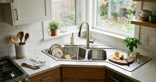 5 Desain Wastafel Dapur Kekinian, Praktis dan Elegan