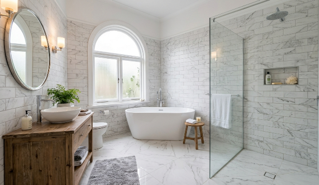 Mau Kamar Mandi Estetis? Pilih 5 Motif Keramik Ini