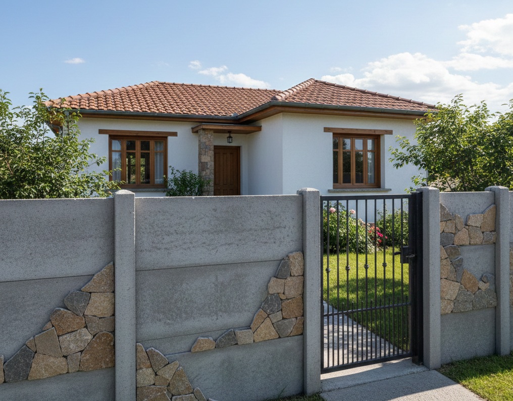 Inspirasi Pagar Beton Minimalis untuk Hunian Modern