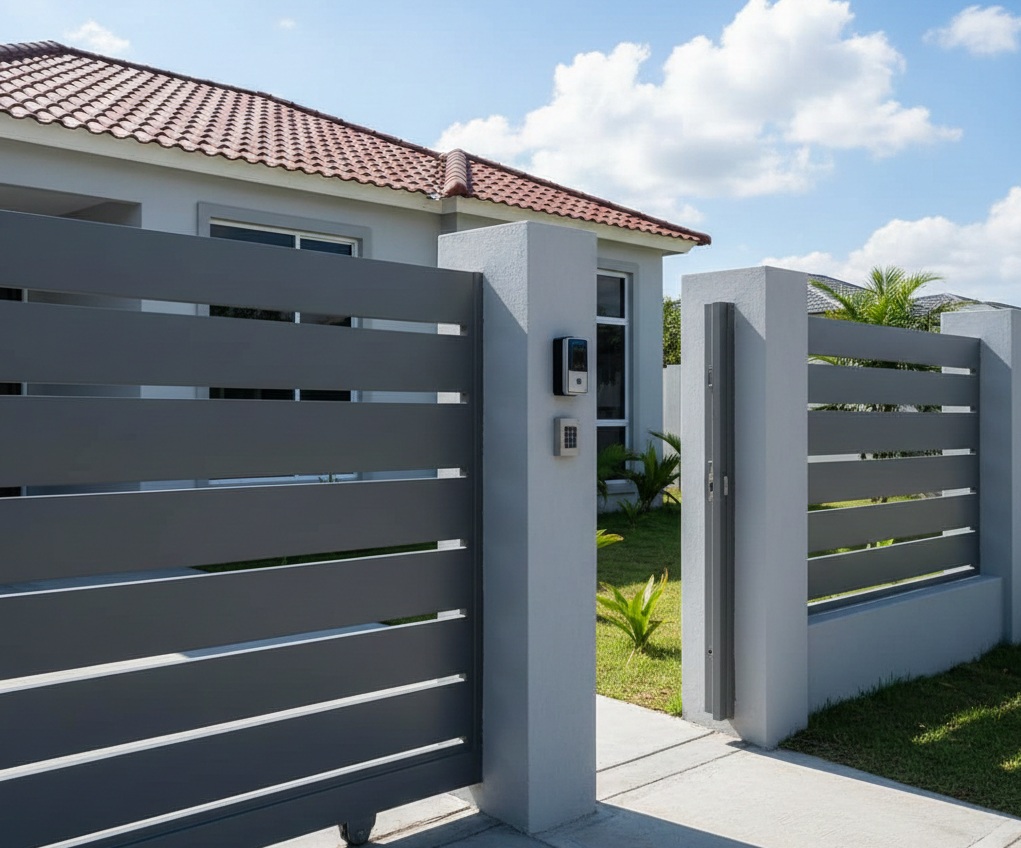 Inspirasi Pagar Beton Minimalis untuk Hunian Modern