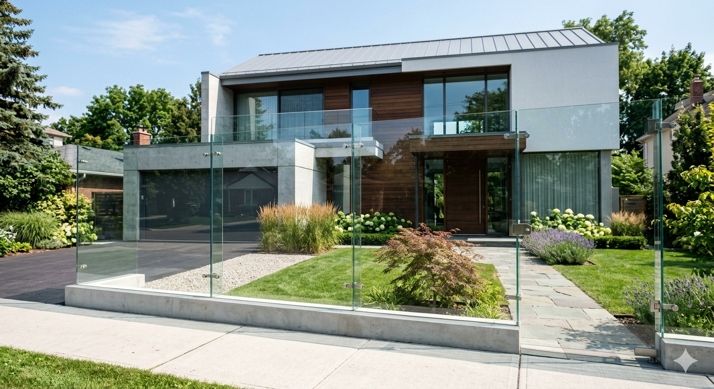 5 Model Pagar Rumah Transparan yang Elegan dan Fungsional