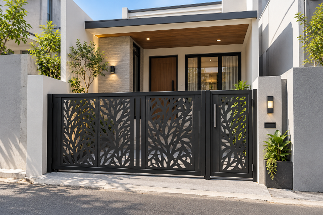 Pagar Minimalis Laser Cut