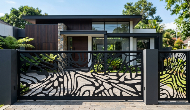 Lagi Tren! Pagar Laser Cutting Bikin Rumah Naik Kelas