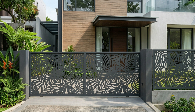 Lagi Tren! Pagar Laser Cutting Bikin Rumah Naik Kelas