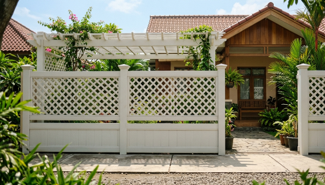 5 Model Pagar PVC Terkini Bikin Rumah Makin Estetik