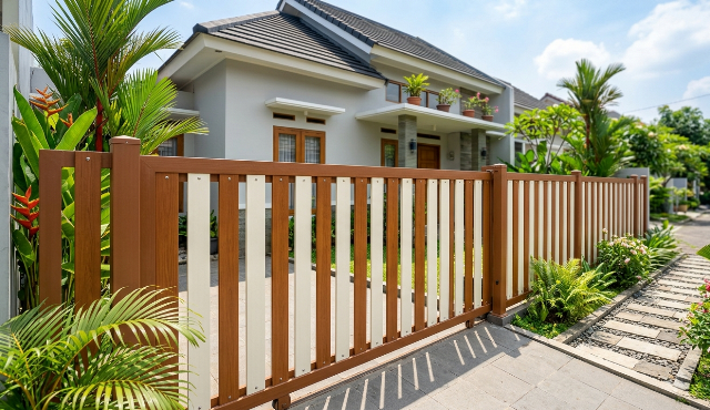 5 Model Pagar PVC Terkini Bikin Rumah Makin Estetik