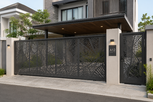 5 Inspirasi Pagar Minimalis Premium untuk Rumah Modern, Elegan dan Mewah