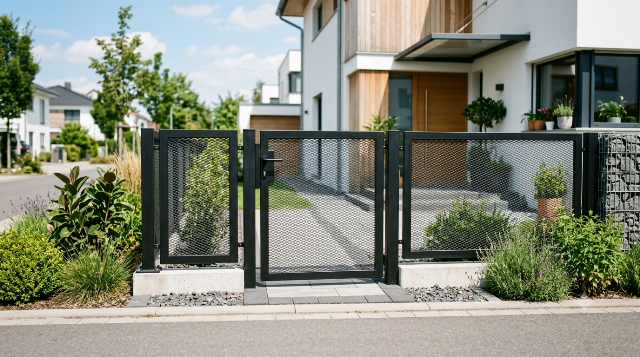 5 Inspirasi Pintu Pagar Besi dengan Desain Modern dan Minimalis