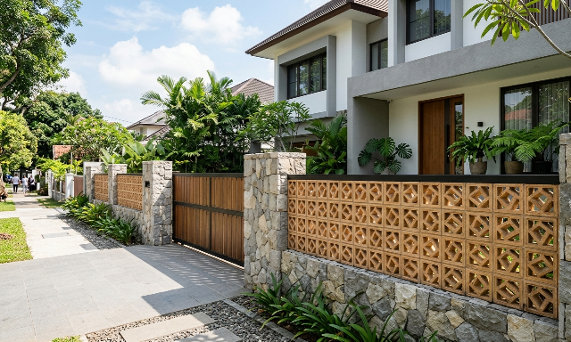 5 Motif Pagar Roster Minimalis untuk Tampilan Rumah Modern