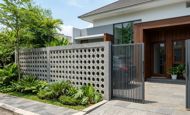 5 Motif Pagar Roster Minimalis untuk Tampilan Rumah Modern
