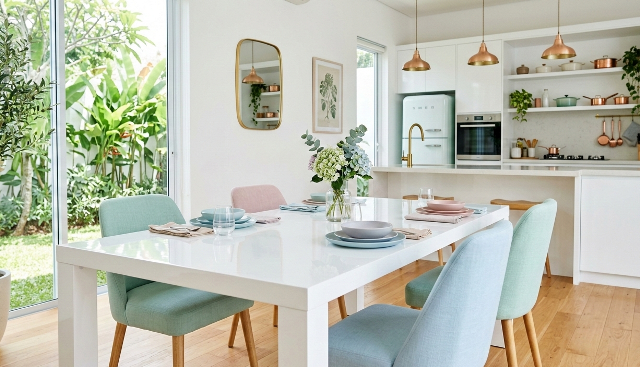 5 Warna Meja Dapur Terpopuler Bikin Ruangan Makin Estetik