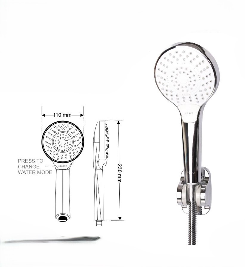 5 Produk <i>Shower</i> Kamar Mandi dengan Harga Terjangkau