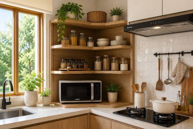 5 Model Rak Dapur Dekat Kompor agar Dapur Lebih Rapi