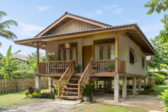 Rumah kampung model panggung