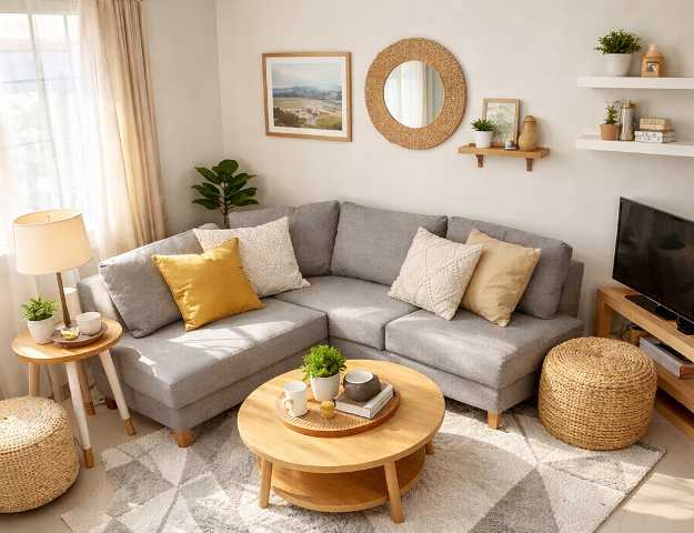 Ruang Tamu Kecil Terasa Luas? Ini Trik Penataannya