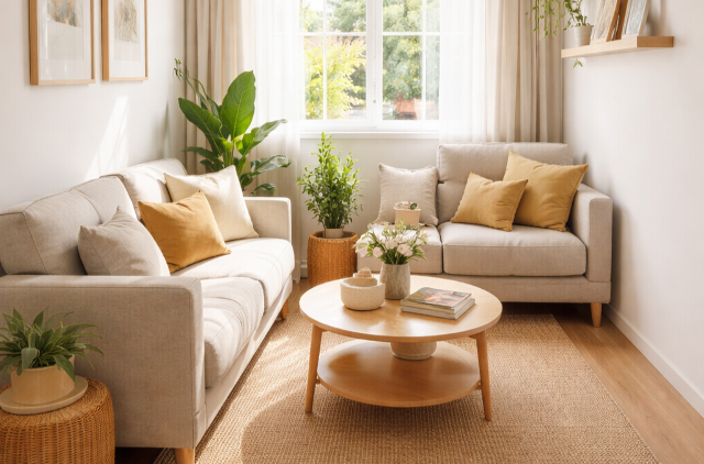Ruang Tamu Kecil Terasa Luas? Ini Trik Penataannya