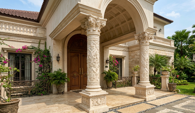 Jangan Salah Pilih! Model Tiang Teras Ini Bikin Rumah Terlihat Mewah Seketika