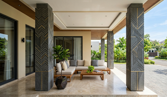 Jangan Salah Pilih! Model Tiang Teras Ini Bikin Rumah Terlihat Mewah Seketika