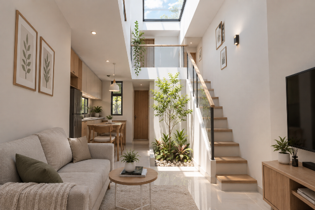 Void kombinasi Skylight