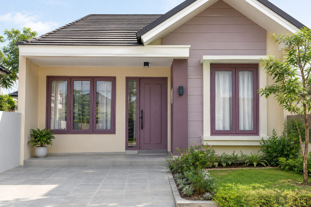 Warna crushed berry dan autumn purple