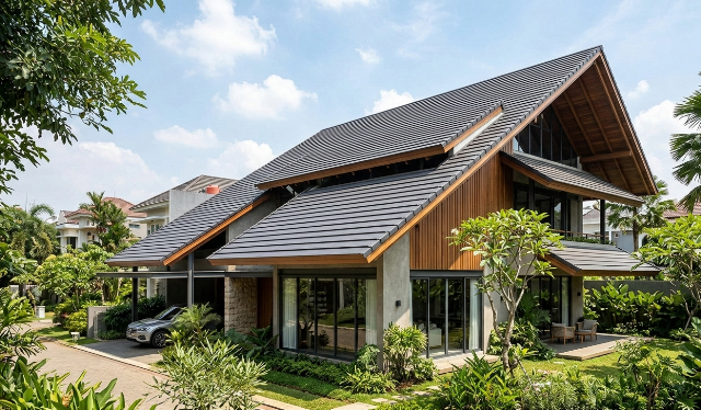 Ini Model Atap Rumah yang Cocok untuk Iklim Tropis