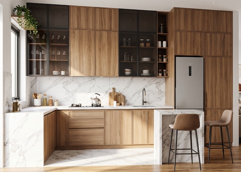dapur kecil vertikal