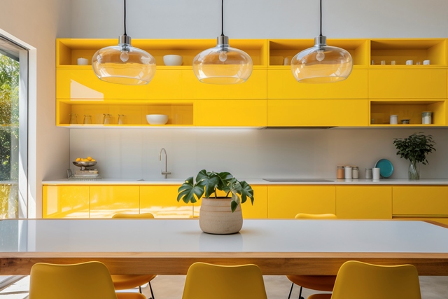 7 Warna Cat Dapur yang Beri Kesan Nyaman dan Bikin Betah Memasak