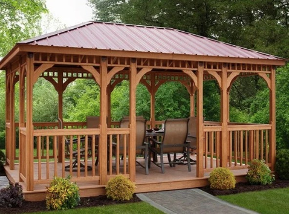 Rekomendasi Gazebo Minimalis untuk Bersantai
