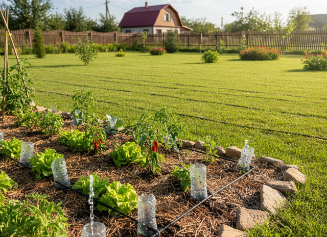 5 Inspirasi Irigasi Tetes agar Kebun Tetap Rapi