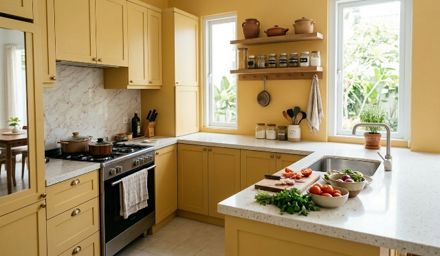 Salah Pilih Warna, Dapur Bisa Terlihat Kotor dan Sempit