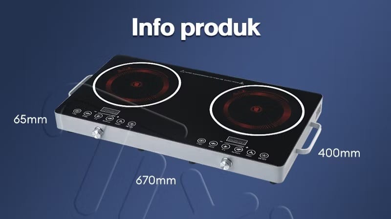 Masak Hemat Listrik! Ini 5 Kompor Induksi Dua Tungku <i>Low Watt</i>