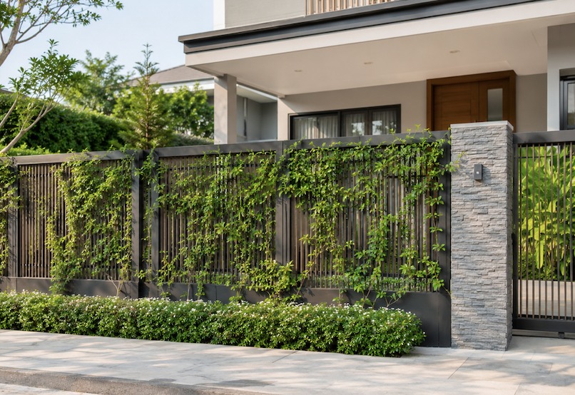 5 Model Pagar Nuansa Alam untuk Tampilan Rumah Lebih Asri