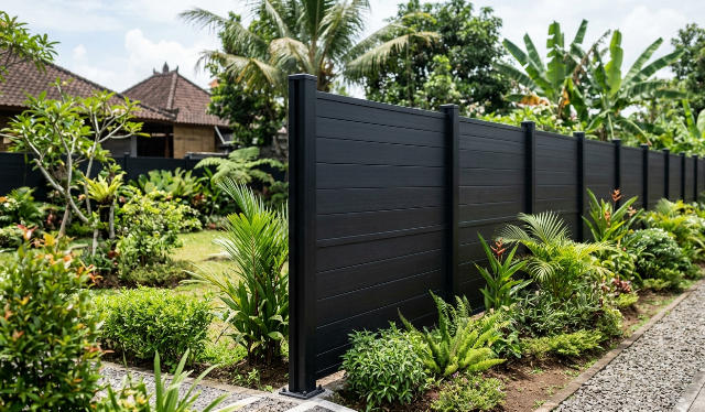 Pagar PVC Terlihat Mahal? Pilih Warna Ini Biar Mewah