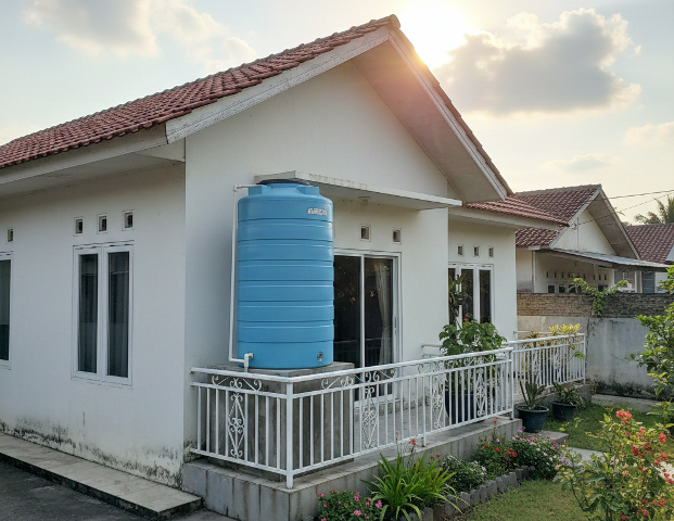 Desain Tempat Toren Air agar Rumah Tetap Rapi dan Estetis