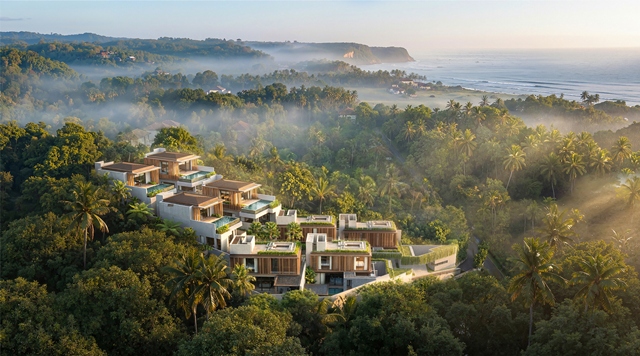 Pengembangan 12 Vila dengan Konsep Alam di Bali