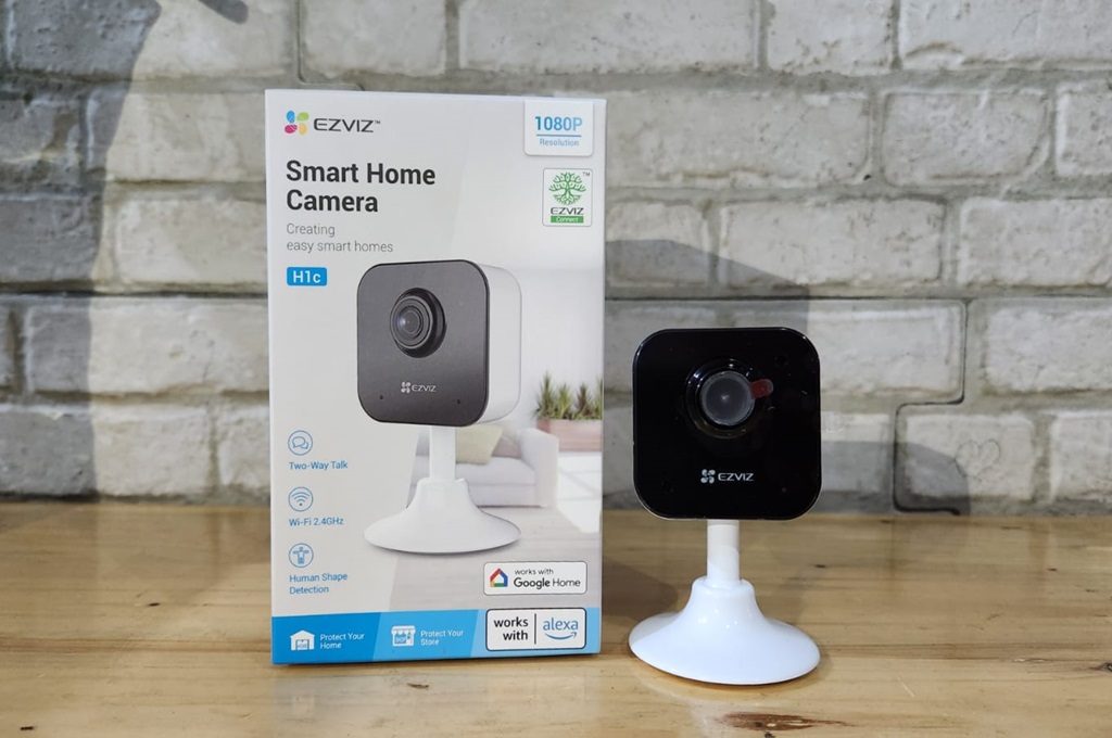 Ezviz Smart Home Camera H1C, Ringkas Bisa Komunikasi 2 Arah
